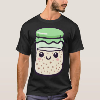 Kawaii Sourdough Starter T-Shirt