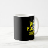 Kawaii Spark Plug-Behalt-Pluggin Away Motivierend  Kaffeetasse (VorderseiteRechts)