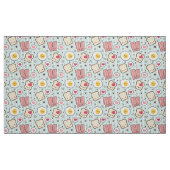 Kawaii Speck u. Spiegelei-Deconstructed Sandwich Stoff (Fat Quarter (45,7 x 55,9 cm))