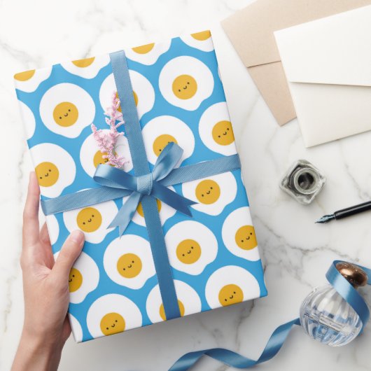 Kawaii Spiegeleier Geschenkpapier (Schenken)