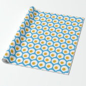 Kawaii Spiegeleier Geschenkpapier (Ungerollt)