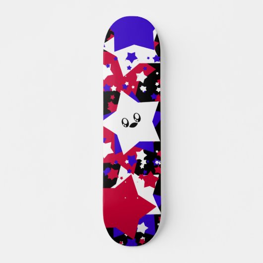 KAWAII SPIELT KOSMISCHE EXPLOSION die Hauptrolle Skateboard (Vorne)