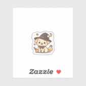 Kawaii Spooky Season Dog � Halloween Pup Classic T Aufkleber (Blatt)