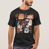 Kawaii Squirrels T-Shirt (Vorderseite)