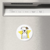 Kawaii Star American Bulldog Magnet (In Situ (Geschirrspüler))