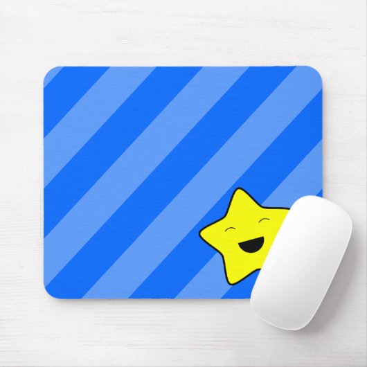 Kawaii Star Mousepad (Mit Mouse)