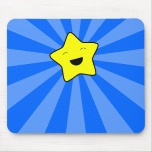 Kawaii Star Mousepad