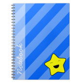 Kawaii-Star-Notebook Notizblock (Vorderseite)