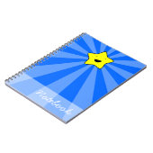 Kawaii-Star-Notebook Notizblock (Linke Seite)
