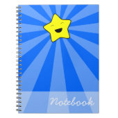 Kawaii-Star-Notebook Notizblock (Vorderseite)