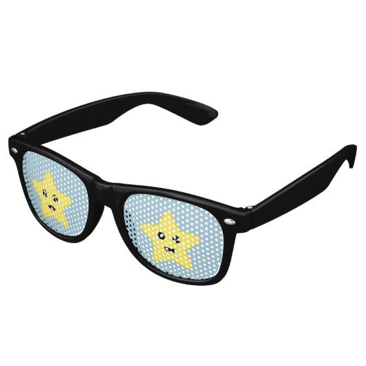Kawaii Star Sonnenbrille (Schrägansicht)