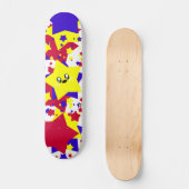 KAWAII STARS COSMIC BURST SKATEBOARD (Vorderseite)