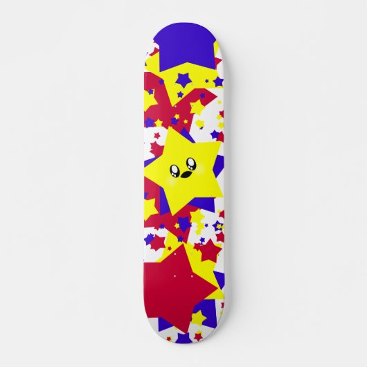 KAWAII STARS COSMIC BURST SKATEBOARD (Vorne)