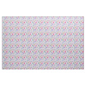 Kawaii Stationery Pattern Fabric Stoff (Yard (91,4 cm))