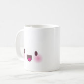 Kawaii stellen gegenüber kaffeetasse (Vorderseite Links)