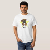 Kawaii Stern-Brindle Boxer T-Shirt (Vorne ganz)