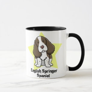 Kawaii Stern-englischer SpringerSpaniel Tasse