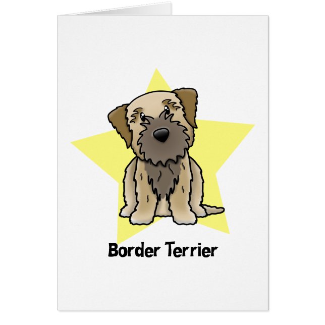 Kawaii Stern-Grenze Terrier (Vorne)