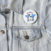 Kawaii Stern-Jack-Russell-Knopf Button (Beispiel)