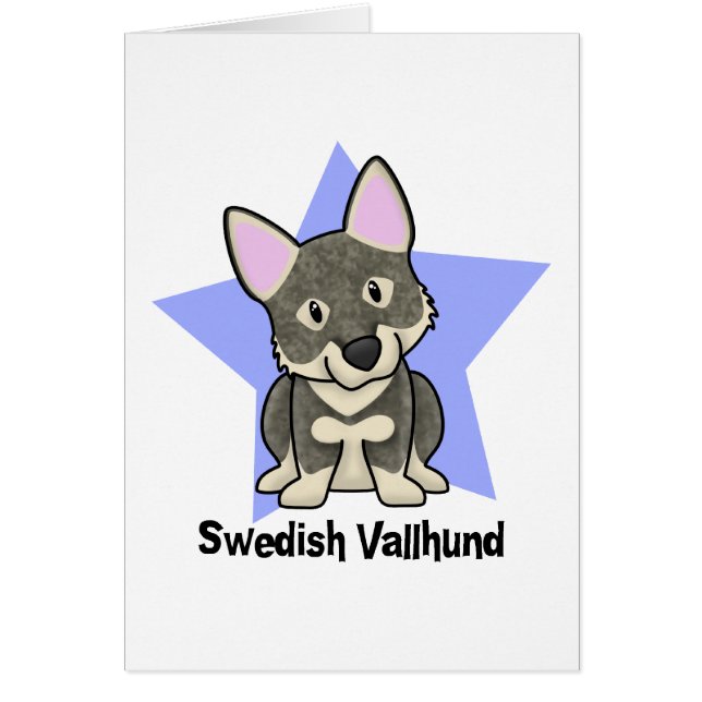 Kawaii Stern-Schwede Vallhund (Vorne)