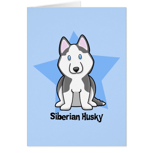 Kawaii Stern-sibirischer Husky (Vorne)