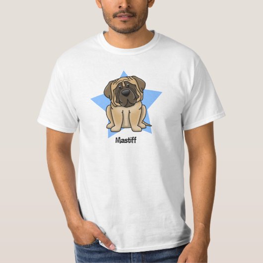 Kawaii SternMastiff T-Shirt (Vorderseite)