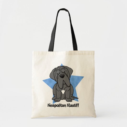 Kawaii Sternneapolitanischer Mastiff Tragetasche (Vorne)