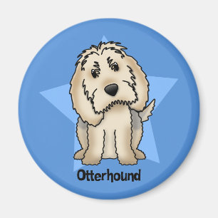 Kawaii SternOtterhound Magnet