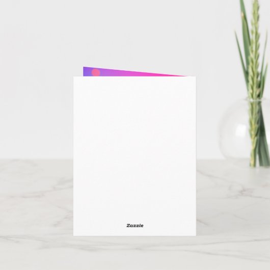 Käwaii Strawberry auf Pastel Gradient Backg lächel (Rückseite)