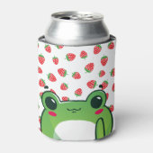 Kawaii Strawberry Frog Dosenkühler (Kanne Vorderseite)