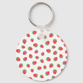 Kawaii Strawberry Frog Schlüsselanhänger (Rückseite)
