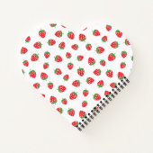 Kawaii Strawberry Frog Schürze Notizblock (Rückseite)