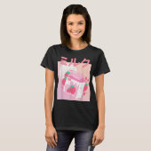Kawaii Strawberry Milk Aesthetic T-Shirt (Vorne ganz)