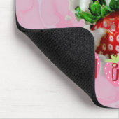 Kawaii Strawberry Summer Fruit Niedlich Food Thema Mousepad (Ecke)
