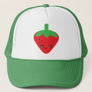 Kawaii Strawberry Truckerkappe