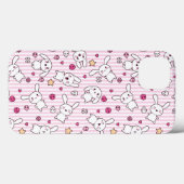 Kawaii-Streifen Case-Mate iPhone Hülle (Rückseite (Horizontal))