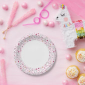 Kawaii-Streifen Pappteller (Party)