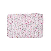 kawaii stripes Muster Badematte (Vorderseite)