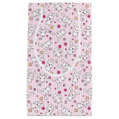 kawaii stripes Muster Kleine Geschenktüte (Vorderseite)