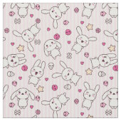 kawaii stripes Muster Stoff (Nahaufnahme)