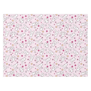 kawaii stripes Muster Tischdecke