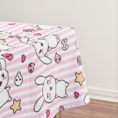 kawaii stripes Muster Tischdecke (Beispiel)