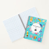 Kawaii Study Vibes Notebook von Kindern Notizblock (Innenseite)