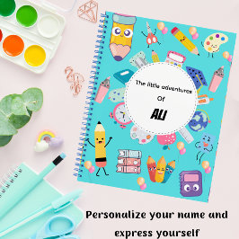 Kawaii Study Vibes Notebook von Kindern Notizblock