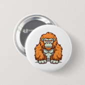 Kawaii-Style Grafikdesign in Happy Hues Button (Vorne & Hinten)