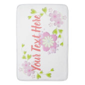 Kawaii Style Sakura Cherry Tree Blossom Badematte (Vorderseite Vertikal)