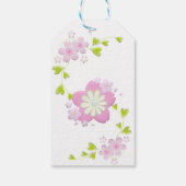 Kawaii Style Sakura Cherry Tree Blossom Geschenkanhänger (Rückseite)