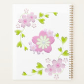 Kawaii Style Sakura Cherry Tree Blossom Planer (Rückseite)