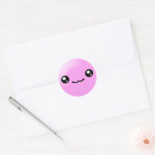 Kawaii Sugar Dots Blubble Gum Happy Face Sticker (Umschlag)