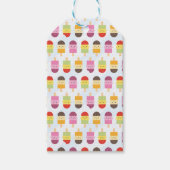 Kawaii Summer Ice Lollies / Popcles Geschenkanhänger (Vorderseite)